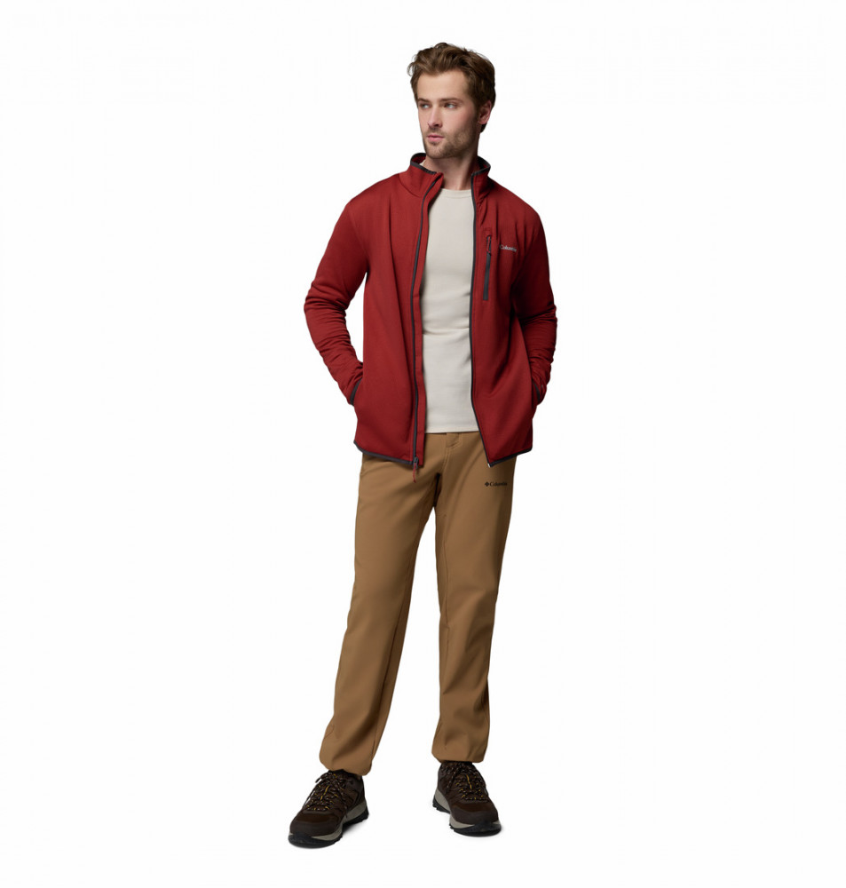 Толстовка мужская Essential Hike Grid Fleece Full Zip - фото 7