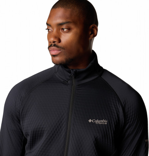 Джемпер флисовый мужской Crystal Leaf Omni-Heat Helix Full Zip