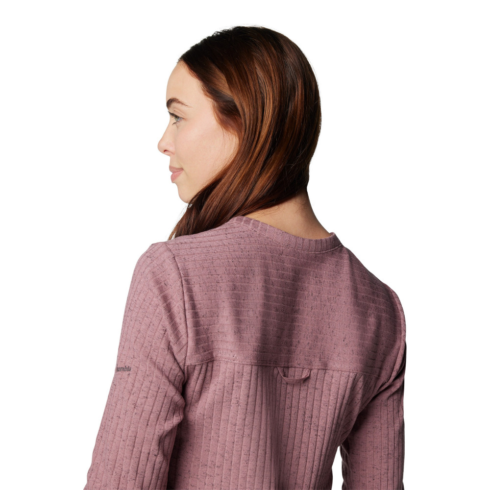 Лонгслив женский Brea Falls Henley Ls - фото 5