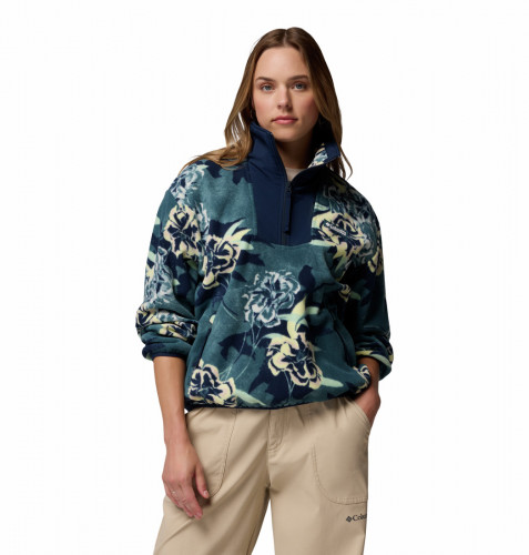 Джемпер флисовый женский Sequoia Grove Printed Half Zip