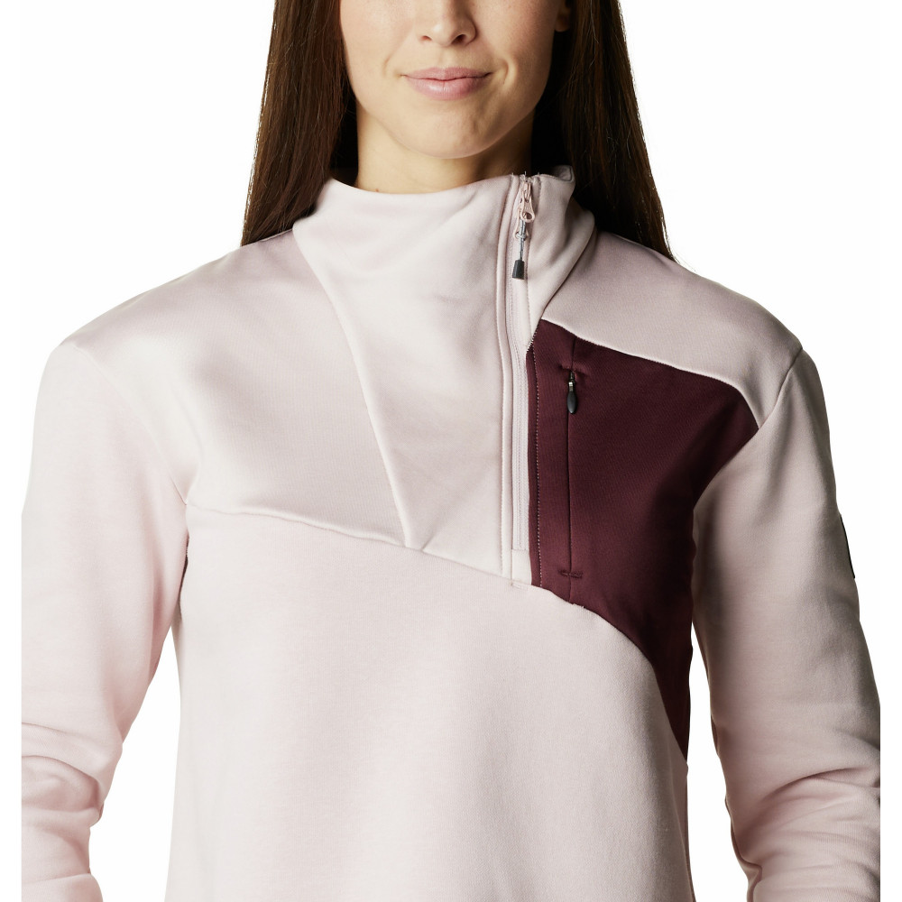 Джемпер флисовый женский Lodge Hybrid Pullover - фото 4