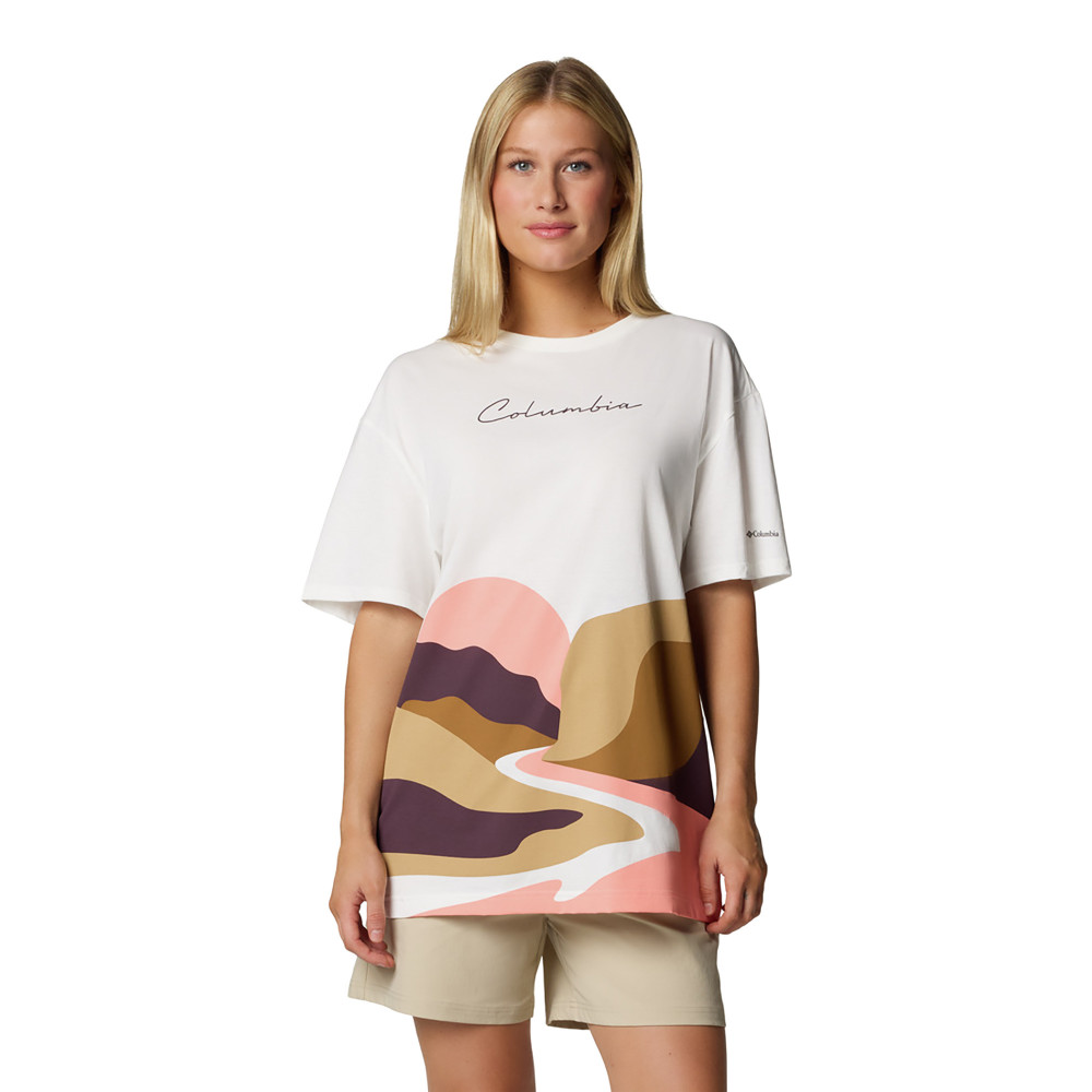 Футболка женская оверсайз Rolling Bend Graphic Oversized Tee