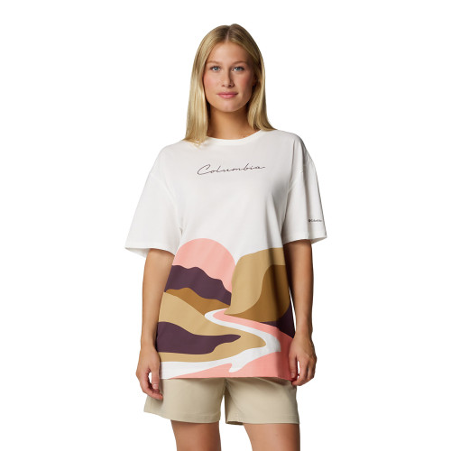 Футболка женская оверсайз Rolling Bend Graphic Oversized Tee