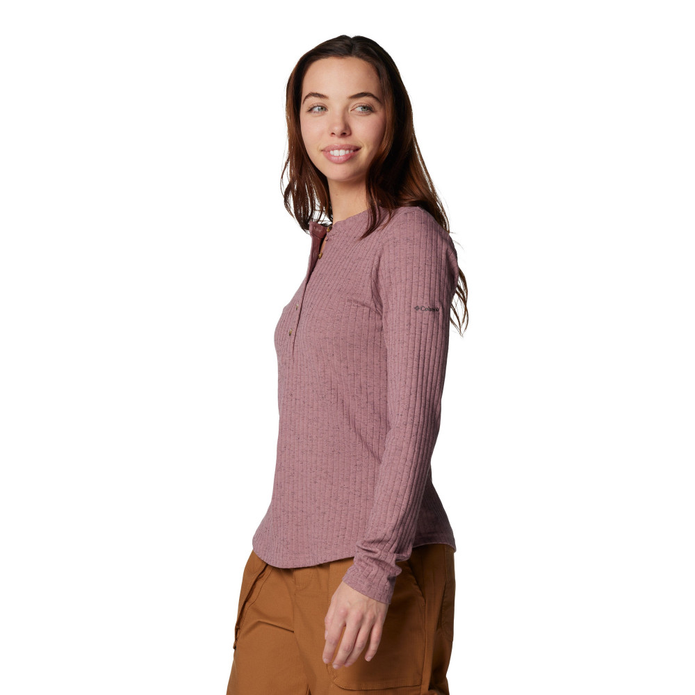 Лонгслив женский Brea Falls Henley Ls - фото 3