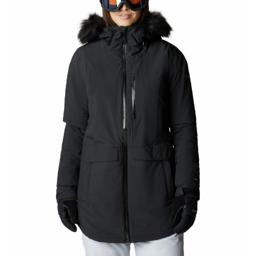 fleece lined down jacket