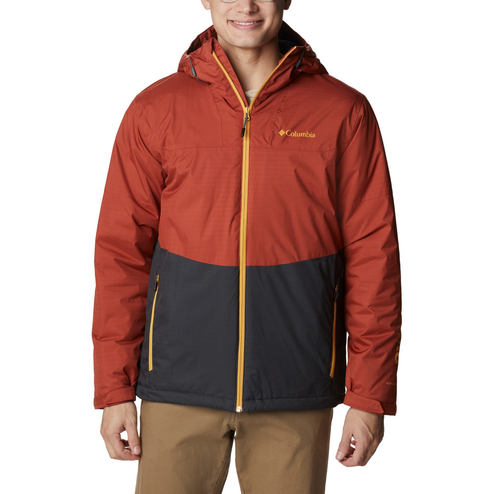 Куртка утепленная мужская Point Park Insulated Jacket красный цвет — купить за 8999 руб. в интернет-магазине Columbia