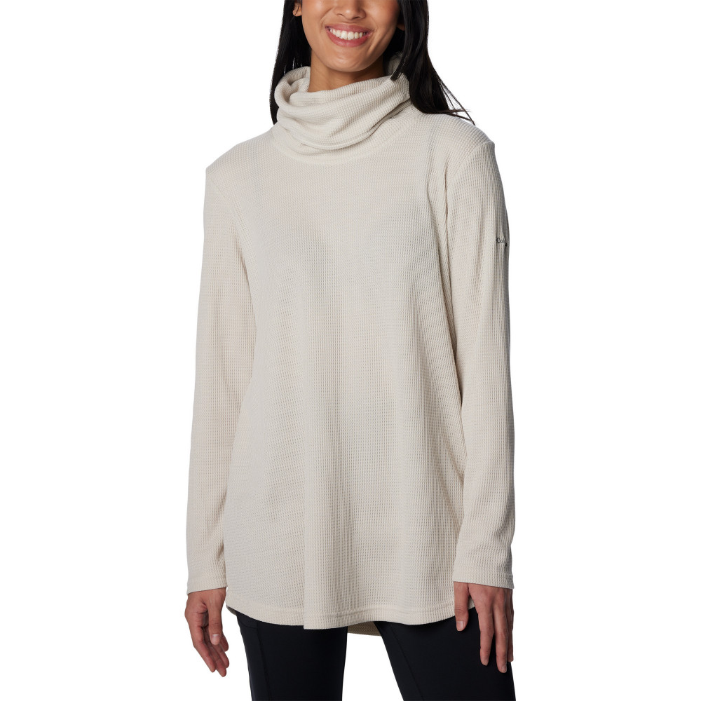 Свитшот женский Holly Hideaway Waffle Cowl Neck Pullove - фото 1