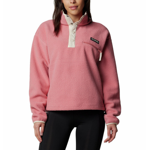 Джемпер флисовый женский Helvetia II Cropped Half Snap Fleece