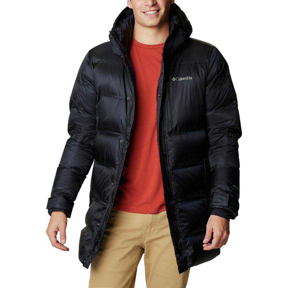 Columbia hooded store down jacket