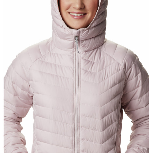 columbia powder lite hooded jacket women