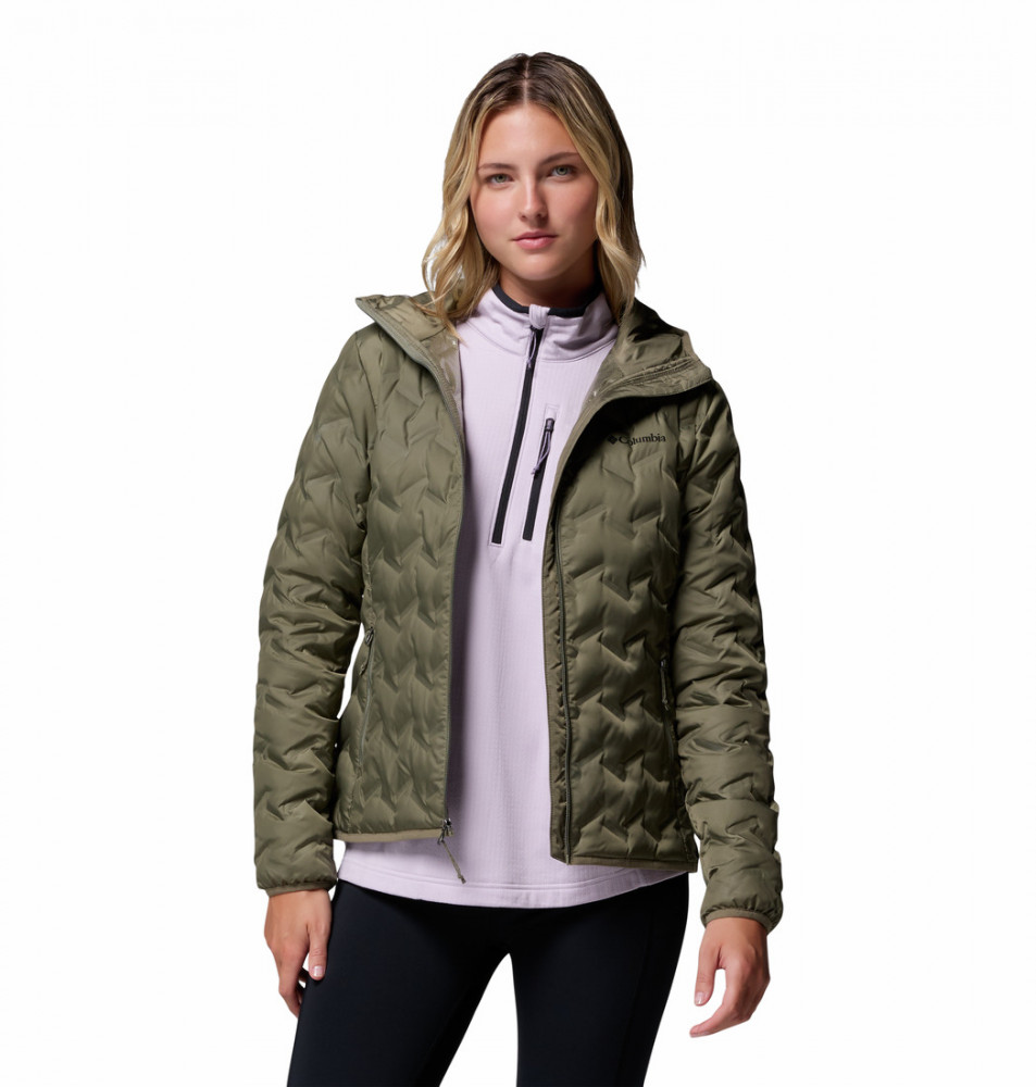 Пуховик женский Delta Ridge II Down Hooded Jacket - фото 4