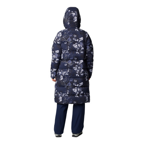 Пуховик женский Boundless Days Print Long Down Jkt