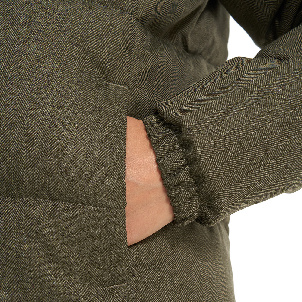 Куртка утепленная женская Puffect Herringbone Jacket - фото 8