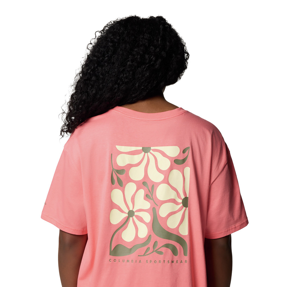 Футболка женская оверсайз Rolling Bend Graphic Oversized Tee - фото 5