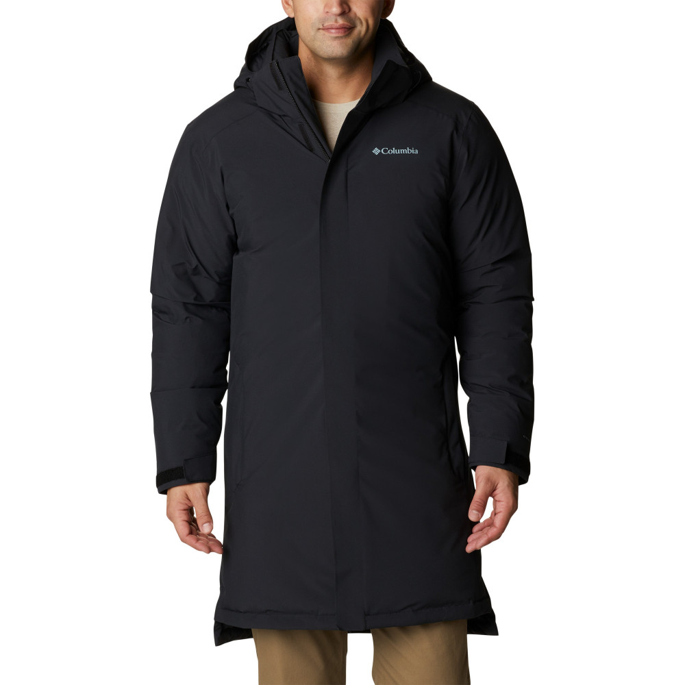 Куртка утепленная мужская Arrow Trail Parka черный цвет — купить за 18999  руб. в интернет-магазине Columbia