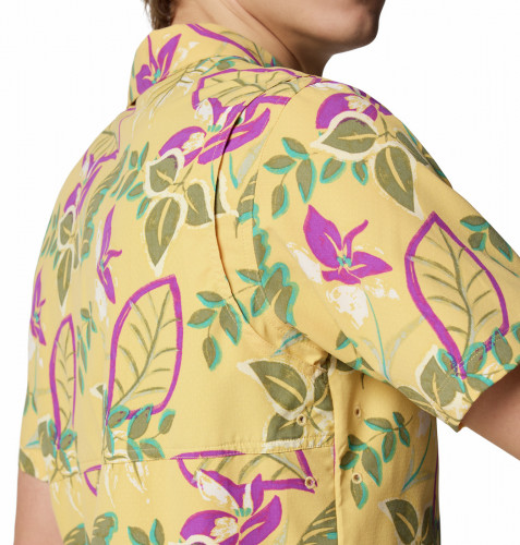 Рубашка с коротким рукавом мужская Tech Trail Utility Printed Woven Ss