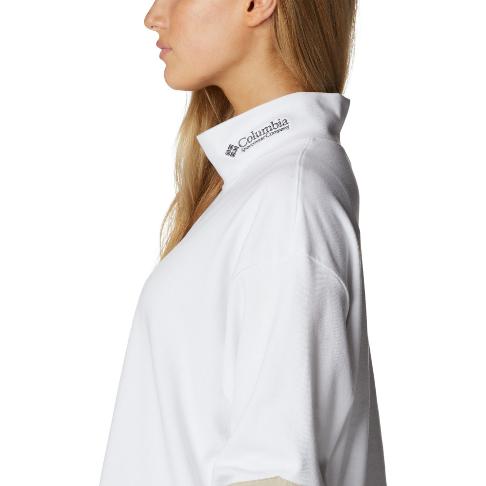 Лонгслив женский Icons High Neck LS Tee - фото 5