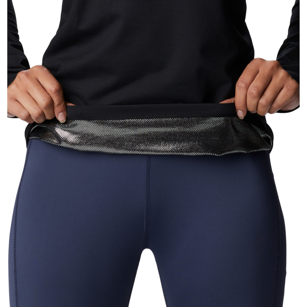 Термобелье верх женское Heavyweight Stretch Long Sleeve Top черный цвет —купить за 4599 руб. в интернет-магазине Columbia