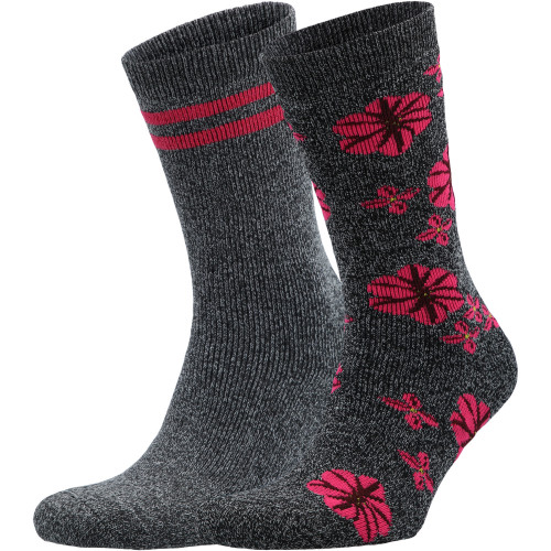 Носки Moisture Control Anklet Flowers, 2 пары - фото 1