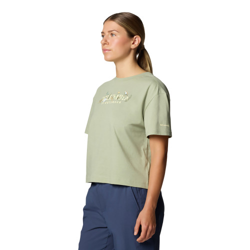 Футболка женская Rolling Bend Graphic Relaxed Crop Ss