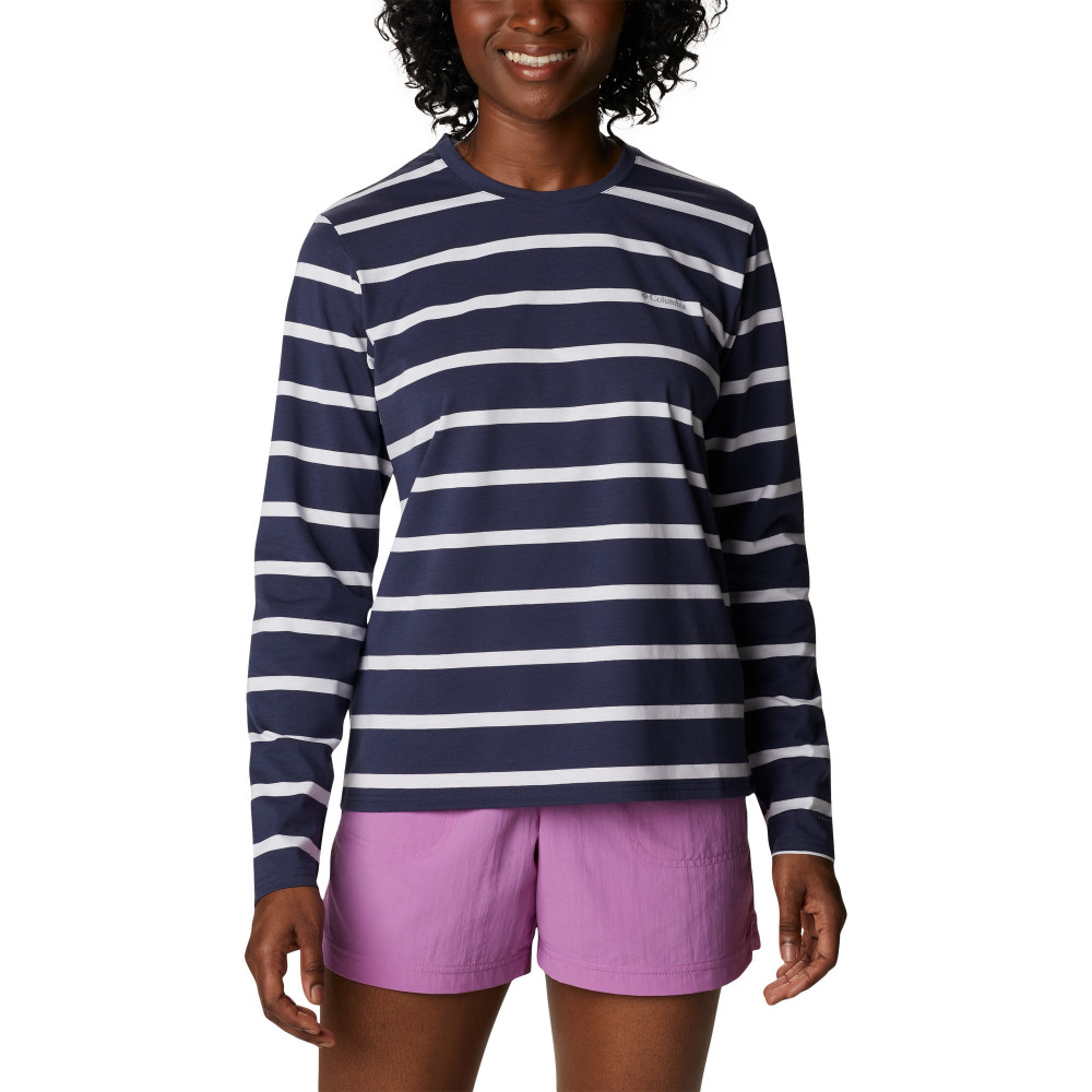 Лонгслив женский Sun Trek Pattern Long Sleeve Tee - фото 1