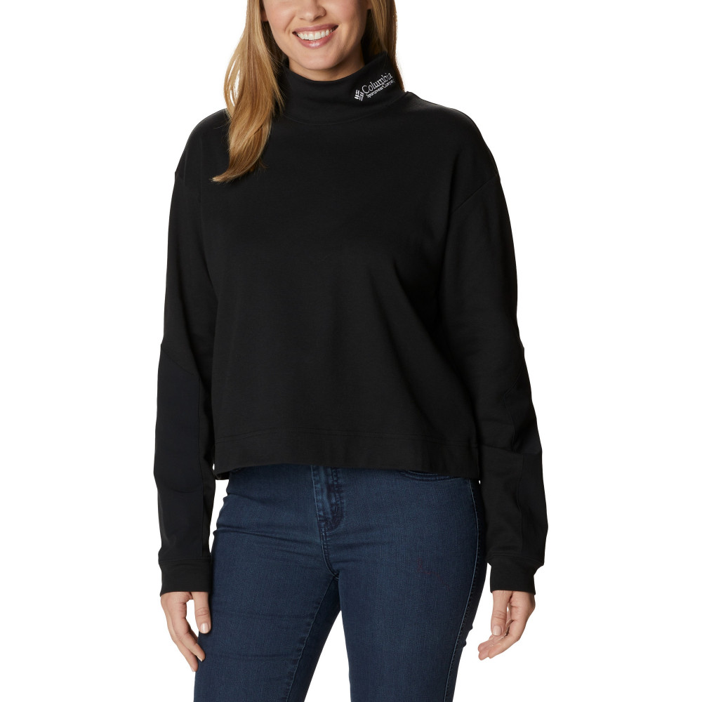 Лонгслив женский Icons High Neck LS Tee - фото 1