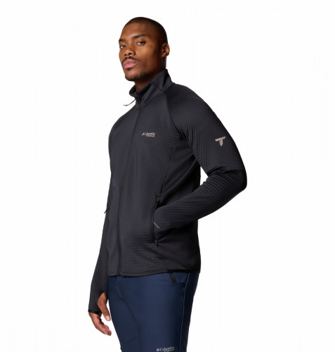 Джемпер флисовый мужской Crystal Leaf Omni-Heat Helix Full Zip