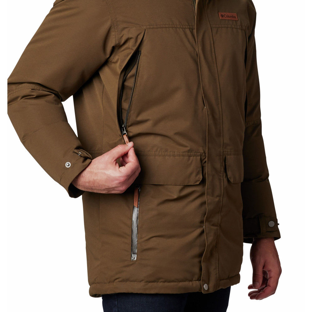 Columbia long cheap down parka