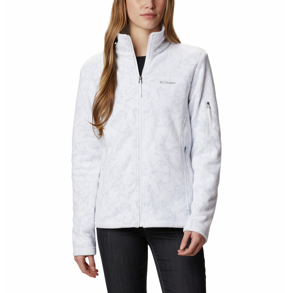 Джемпер флисовый женский Fast Trek Printed Jkt - фото 1