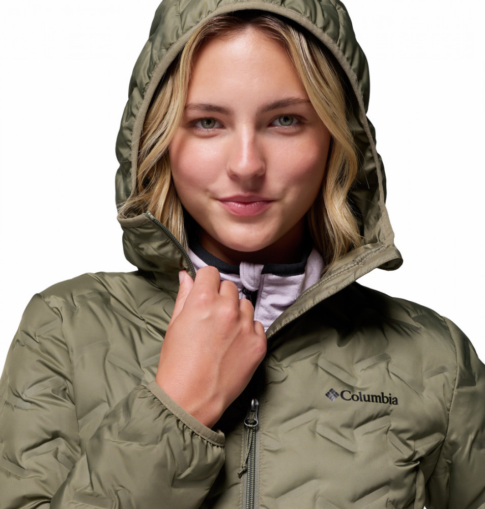 Пуховик женский Delta Ridge II Down Hooded Jacket - фото 6