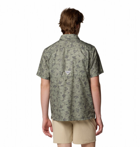 Рубашка с коротким рукавом мужская Super Slack Tide Camp Shirt