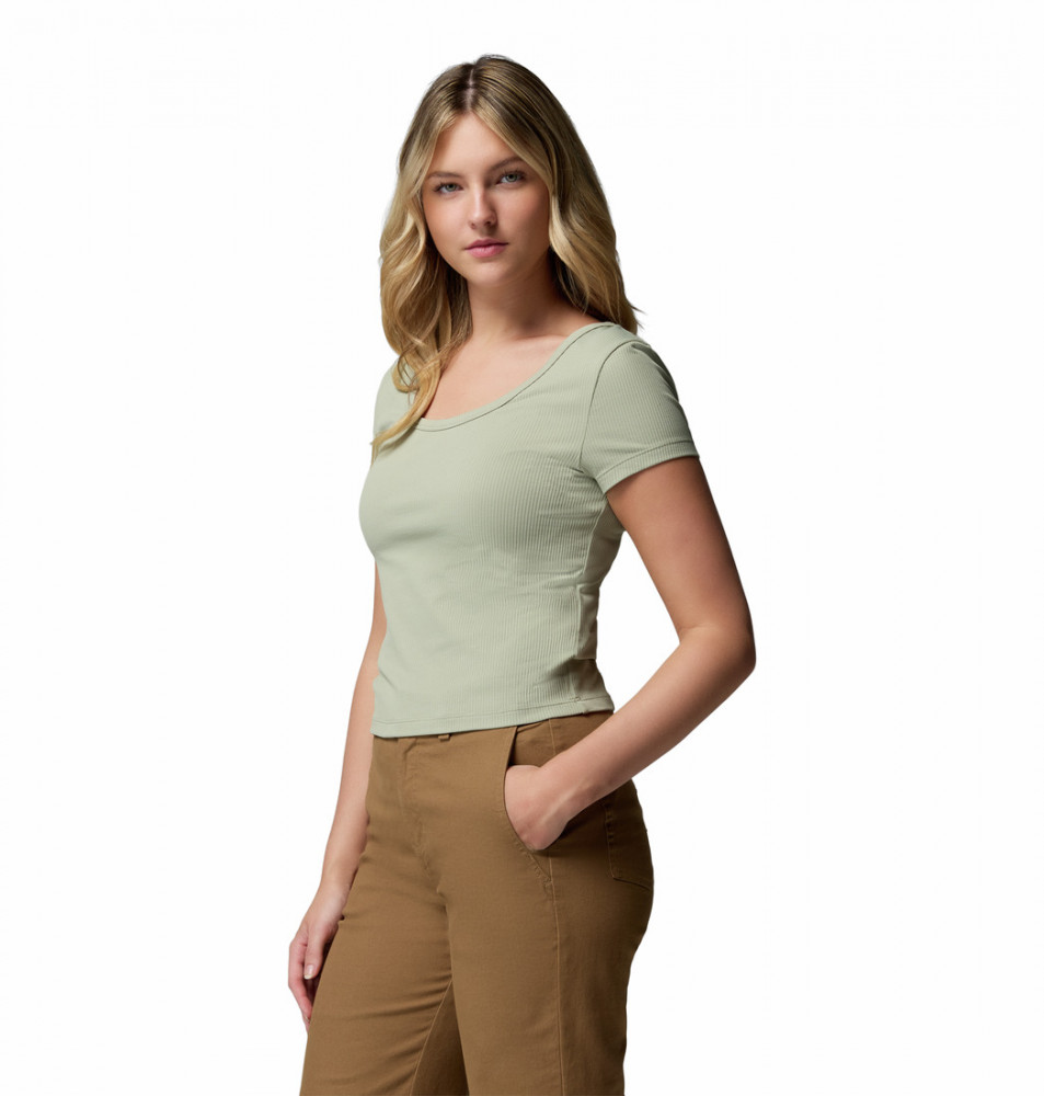 Футболка женская Pinetown Canyon Rib SS Tee - фото 2