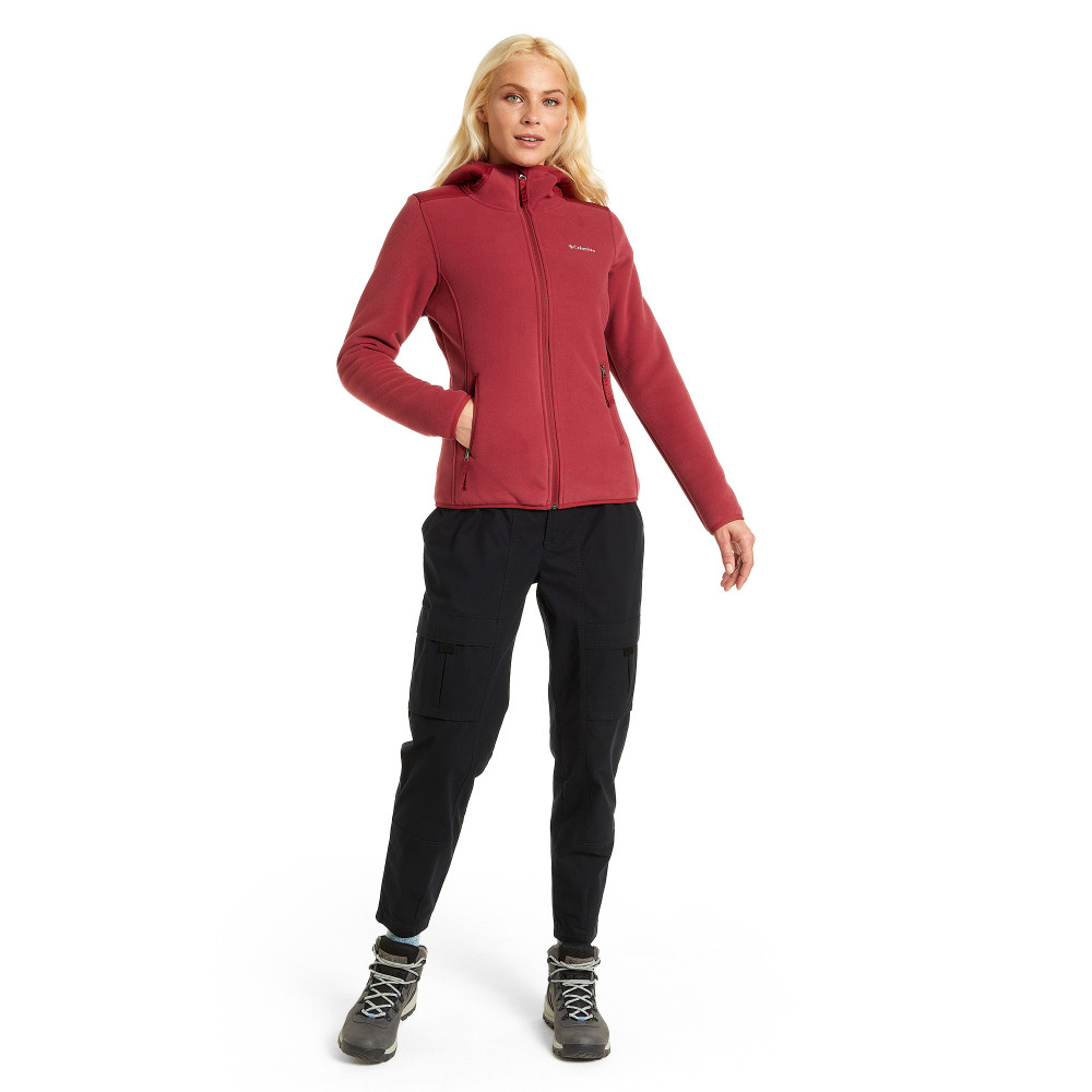 Джемпер флисовый женский Winter Pass Solid Hooded Full Zip - фото 3