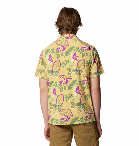 Рубашка с коротким рукавом мужская Tech Trail Utility Printed Woven Ss