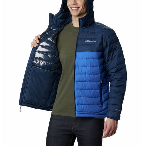 columbia mens powder lite light hooded jacket