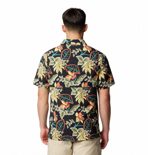 Рубашка с коротким рукавом мужская Tech Trail Utility Printed Woven Ss