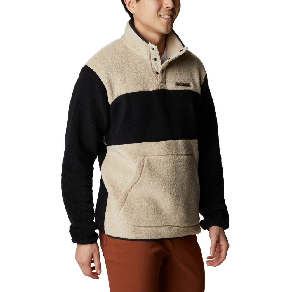 Джемпер флисовый мужской Rugged Ridge Sherpa Half Snap бежевый цвет ...