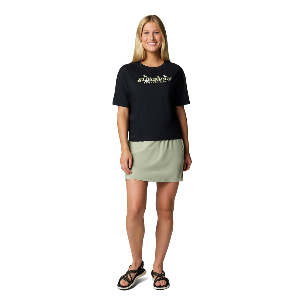Футболка женская Rolling Bend Graphic Relaxed Crop Ss - фото 3