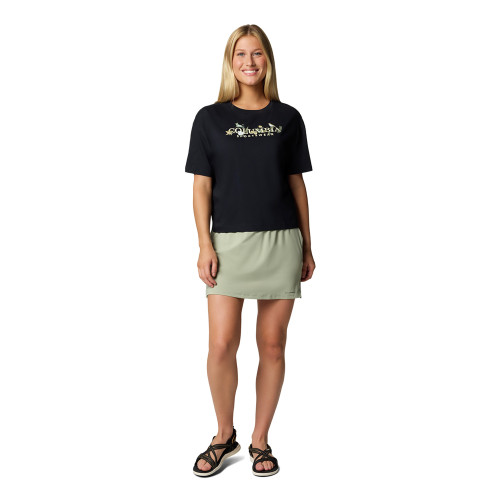 Футболка женская Rolling Bend Graphic Relaxed Crop Ss