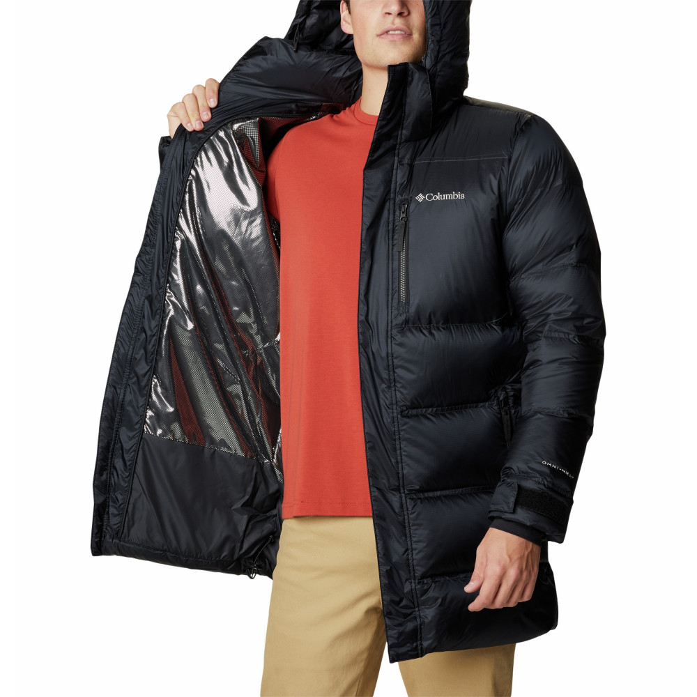 Columbia hooded cheap down jacket