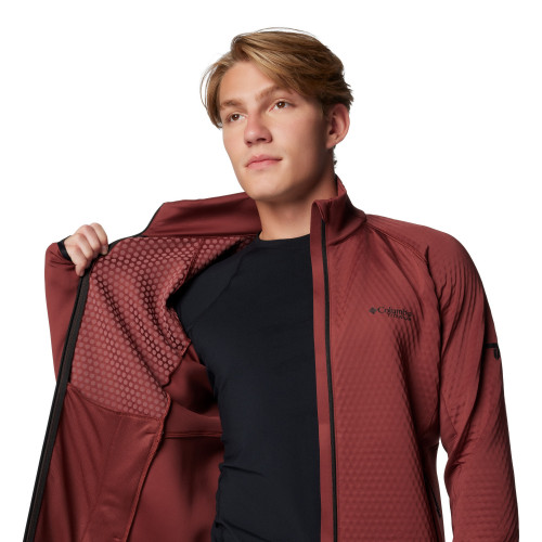 Джемпер флисовый мужской Crystal Leaf Omni-Heat Helix Full Zip