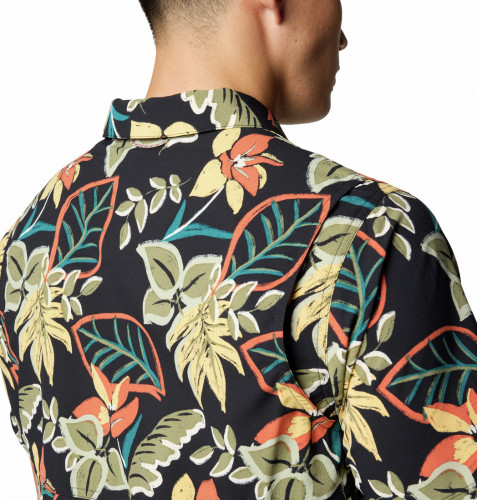Рубашка с коротким рукавом мужская Tech Trail Utility Printed Woven Ss