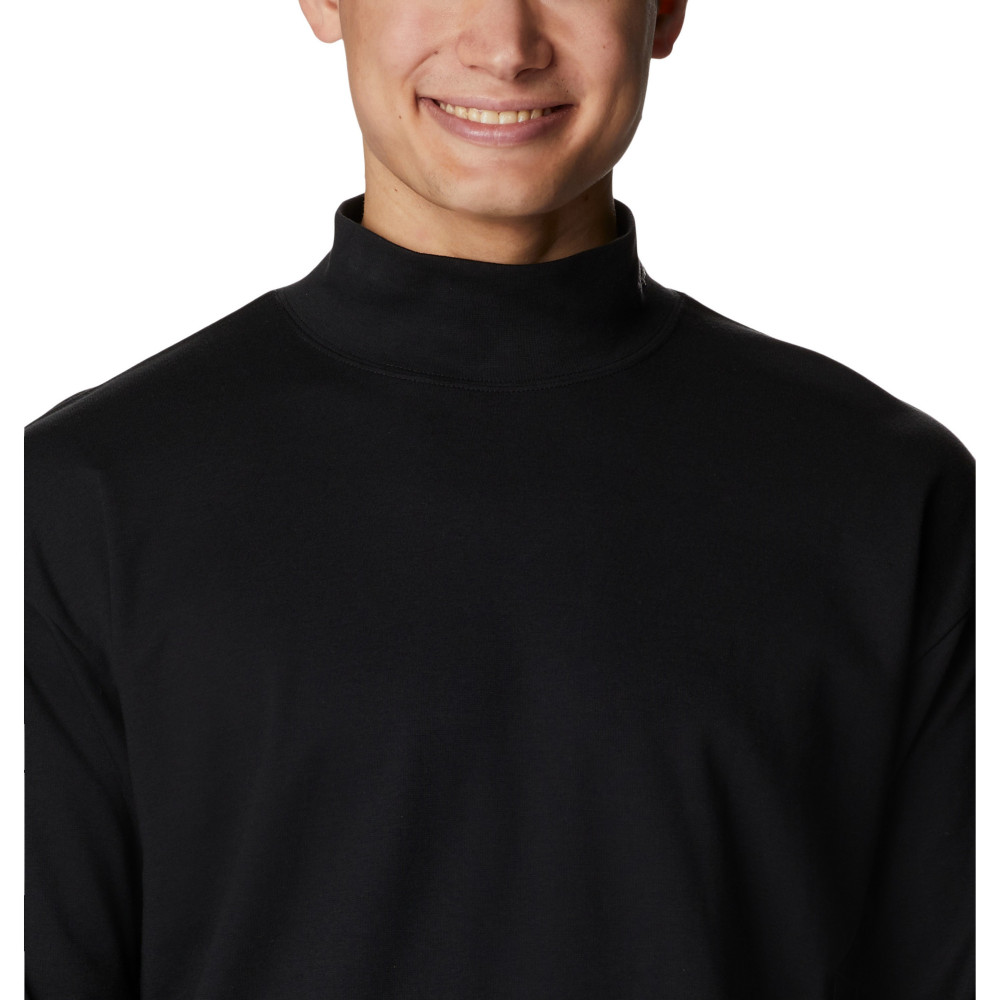 Лонгслив мужской Icons High Neck LS Tee - фото 4