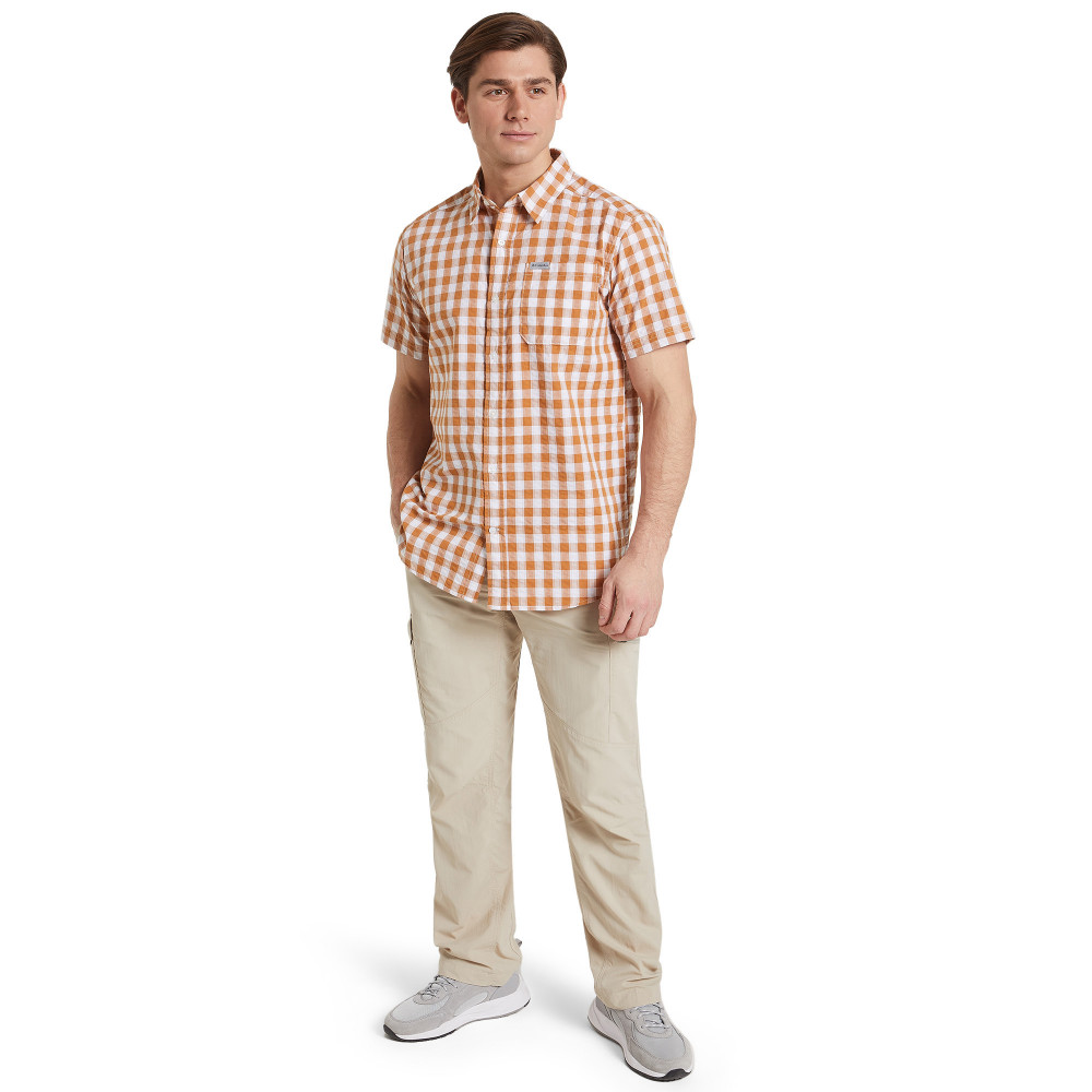 Рубашка мужская Brentyn Trail SS Seersucker Shirt - фото 3