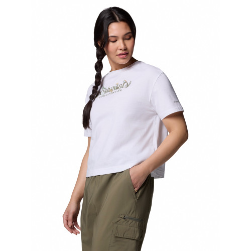 Футболка женская Rolling Bend Graphic Relaxed Crop Ss