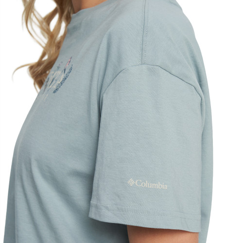 Футболка женская Rolling Bend Graphic Relaxed Crop Ss