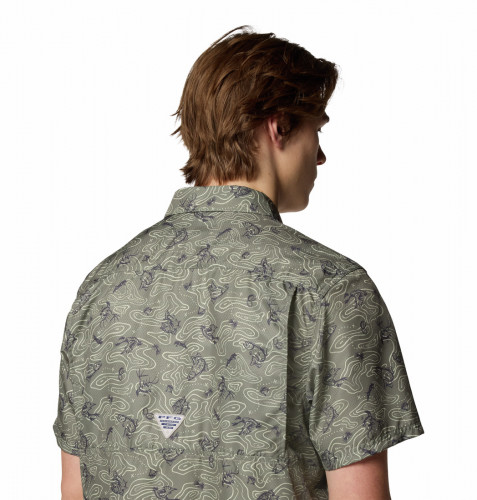 Рубашка с коротким рукавом мужская Super Slack Tide Camp Shirt