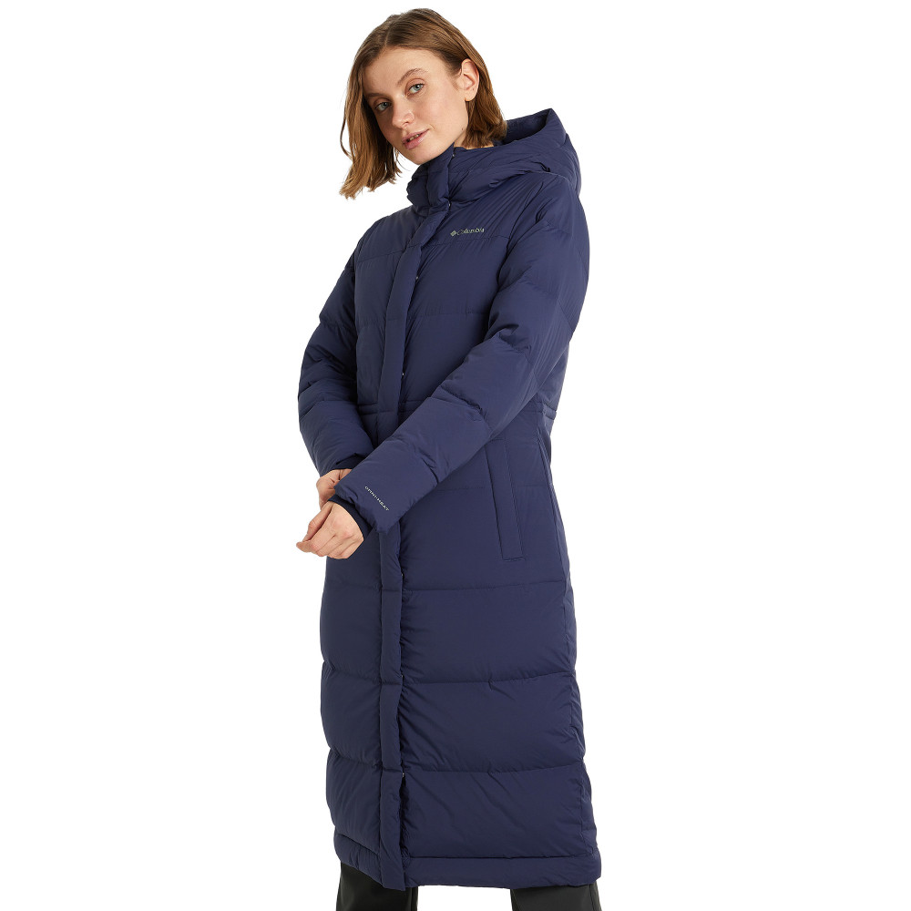 Columbia snowfleet long down jacket sale