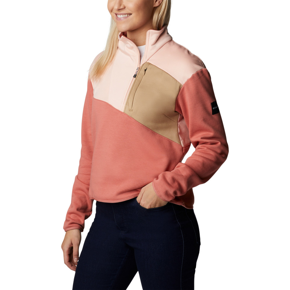 Толстовка женская Lodge Hybrid Pullover - фото 5