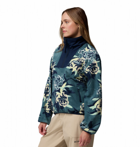 Джемпер флисовый женский Sequoia Grove Printed Half Zip